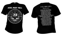 Axel Rudi Pell - Tour-Shirt Circle-Black-Simulation - 2023